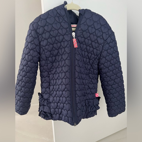 Billiebush heart winter jacket size 5 - Picture 1 of 7